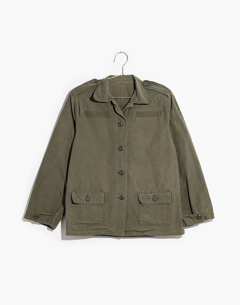 商品Madewell|Rawson Vintage Ripstop Army Jacket,价格¥675,第5张图片详细描述