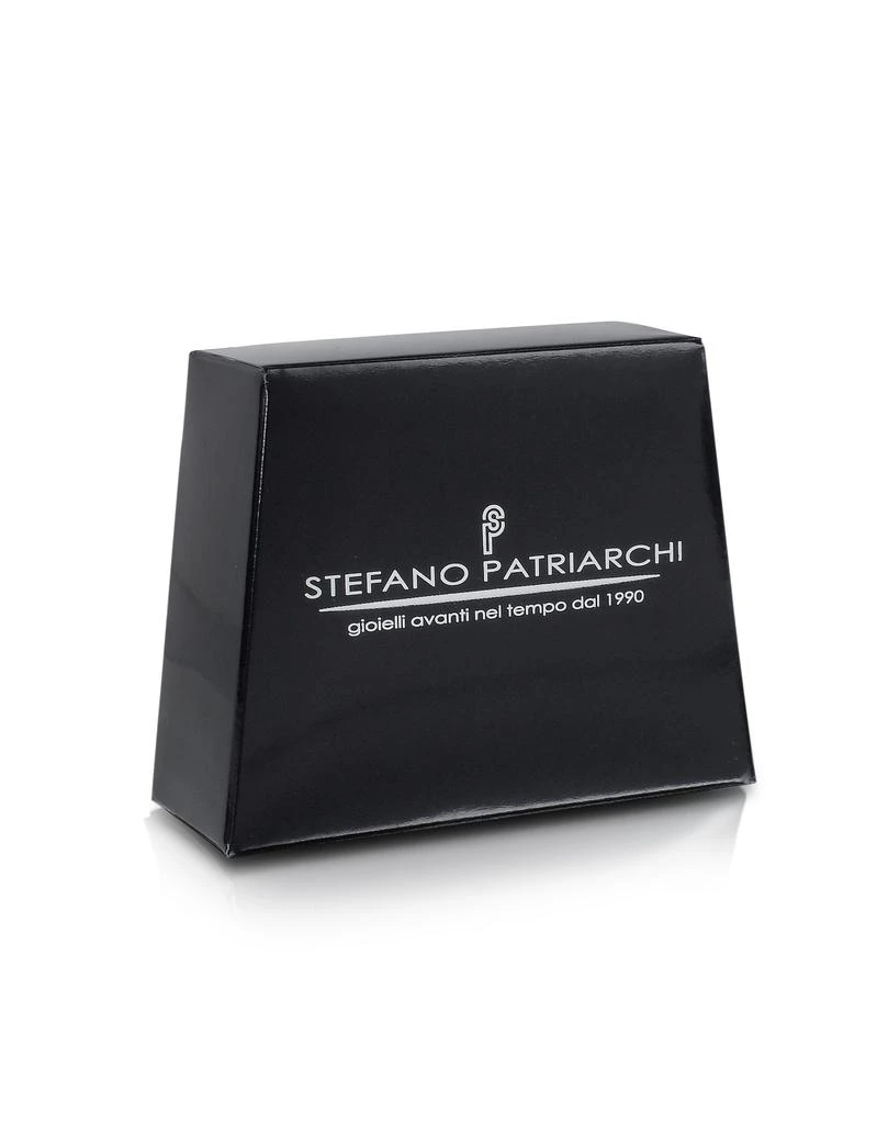 商品Stefano Patriarchi 帕特雅克|金银色刻纹圆形戒指,价格¥1795,第2张图片详细描述