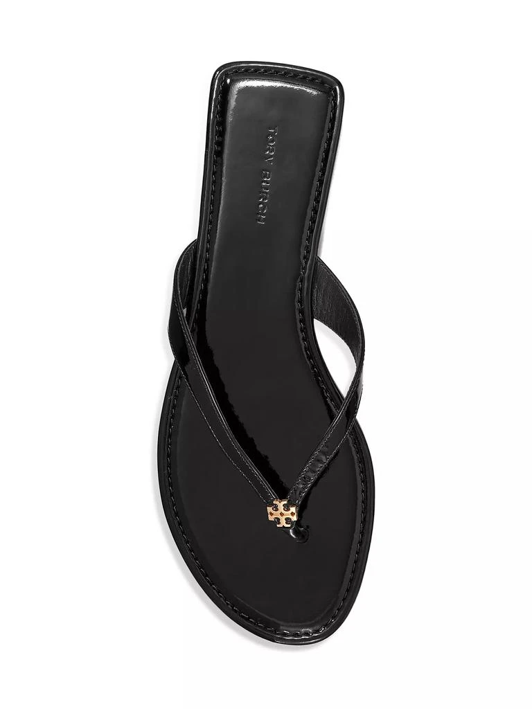 商品Tory Burch|Capri Leather Flip Flops,价格¥1333,第4张图片详细描述