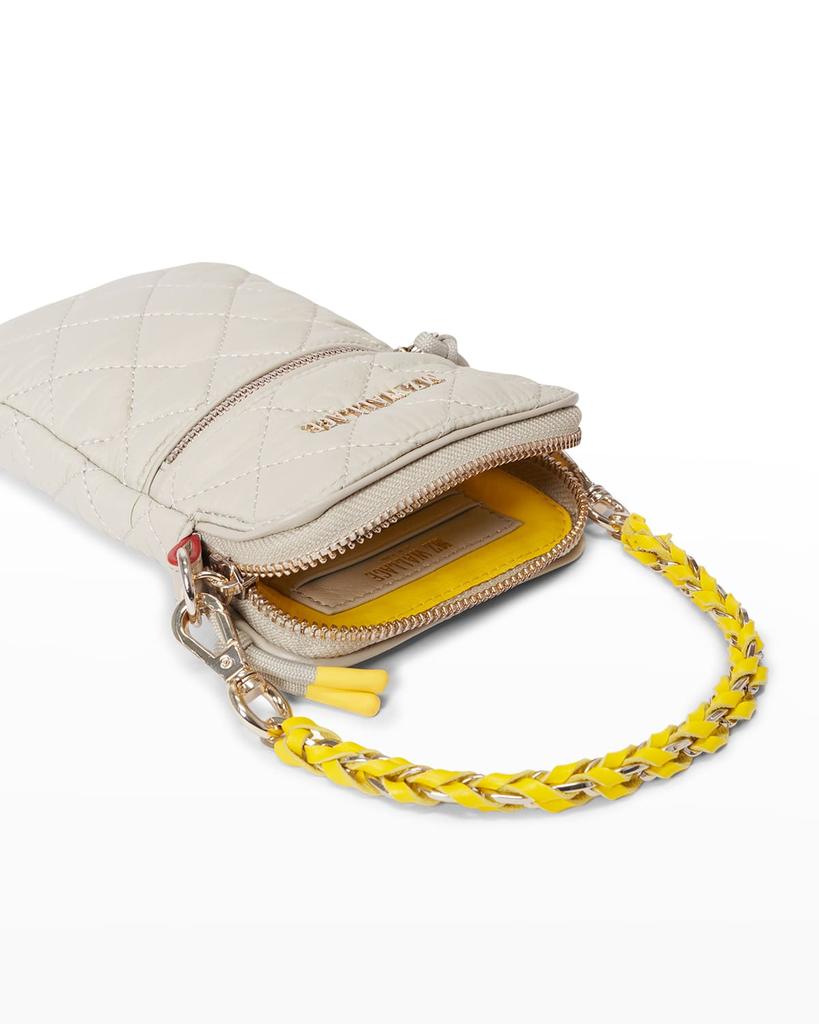 Crosby Micro Quilted Nylon Crossbody Bag商品第2张图片规格展示