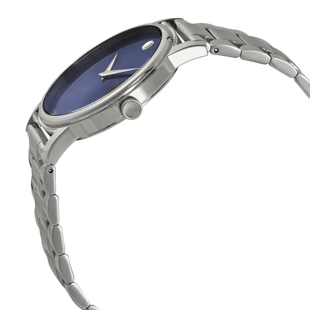 商品Movado|Classic Museum Quartz Navy Dial Men's Watch 2100015,价格¥1867,第2张图片详细描述