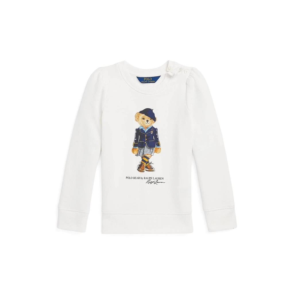 商品Ralph Lauren|Polo Bear Fleece Sweatshirt (Little Kids),价格¥419,第1张图片