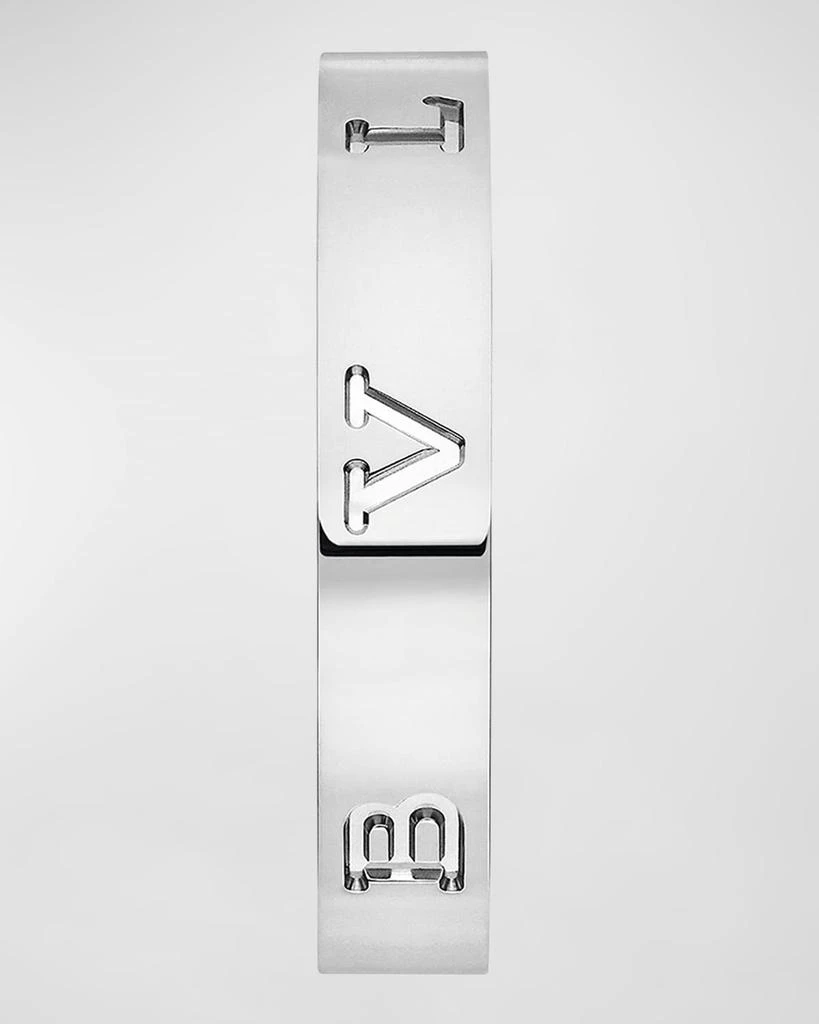 商品BVLGARI|BULGARI Plain Band Ring in 18K White Gold,价格¥10931,第3张图片详细描述
