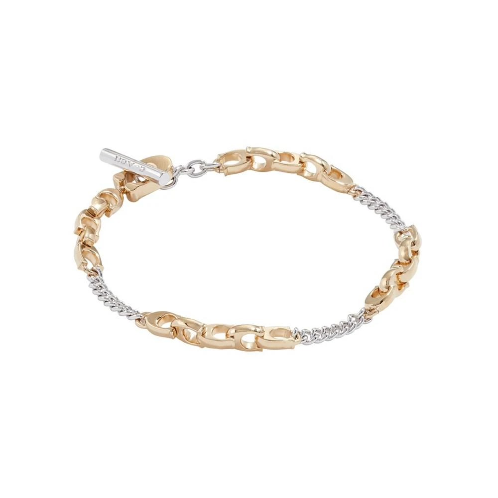 商品Coach|Signature Mixed Chain Bracelet,价格¥699,第1张图片