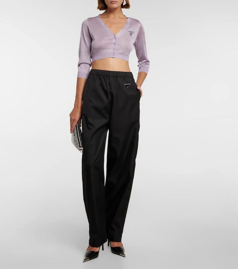 商品Prada|Metallic cropped cardigan,价格¥10013,第2张图片详细描述
