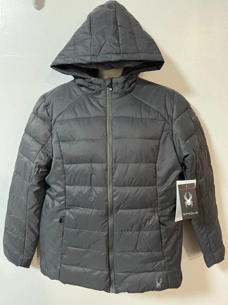 商品Spyder|Clara Short Puffer Jacket Mineral,价格¥320,第1张图片