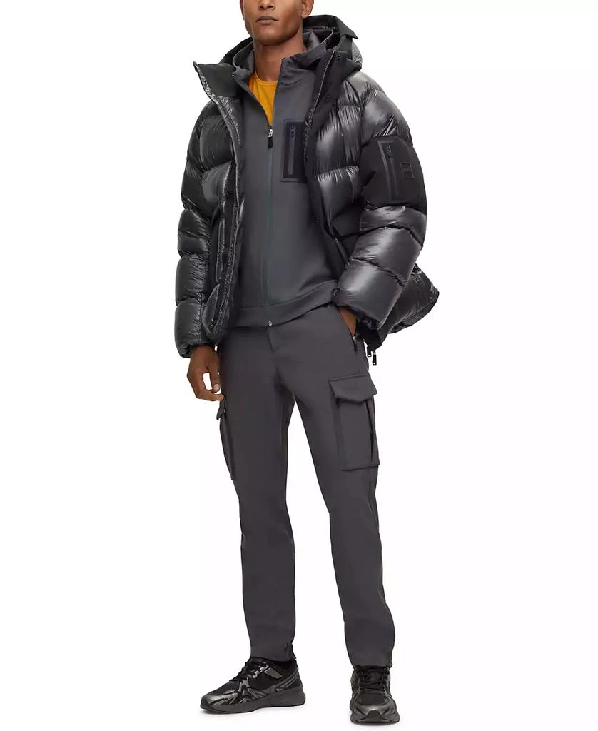 商品Hugo Boss|Men's Oversized-Fit Water-Repellent Jacket,价格¥7333,第3张图片详细描述