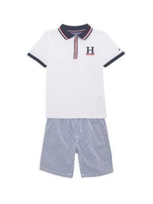 商品Tommy Hilfiger|Little Boy's 2-Piece Polo & Shorts Set,价格¥206,第1张图片