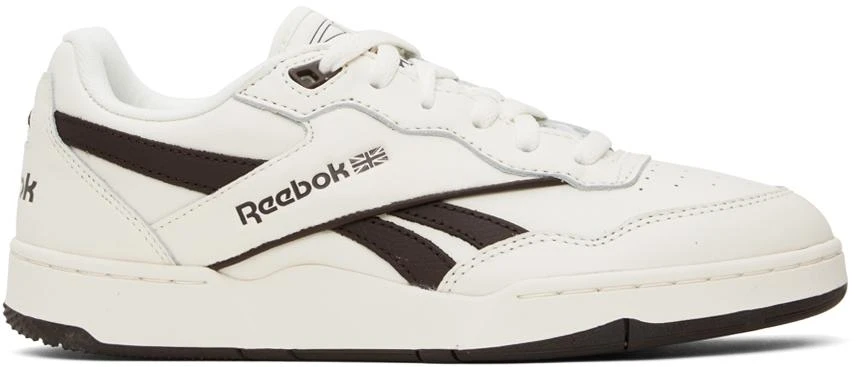 商品Reebok|Off-White & Brown Bb 4000 Ii Basketball Sneakers,价格¥737,第1张图片