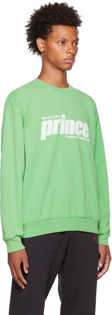 商品Sporty & Rich|Green Prince Edition Sporty Sweatshirt,价格¥434,第4张图片详细描述