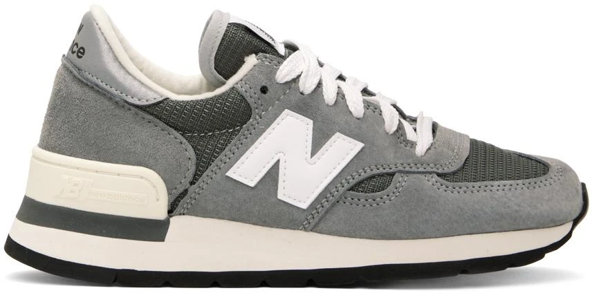 商品New Balance|Gray Made In USA 990v1 Core Sneakers,价格¥1749,第1张图片