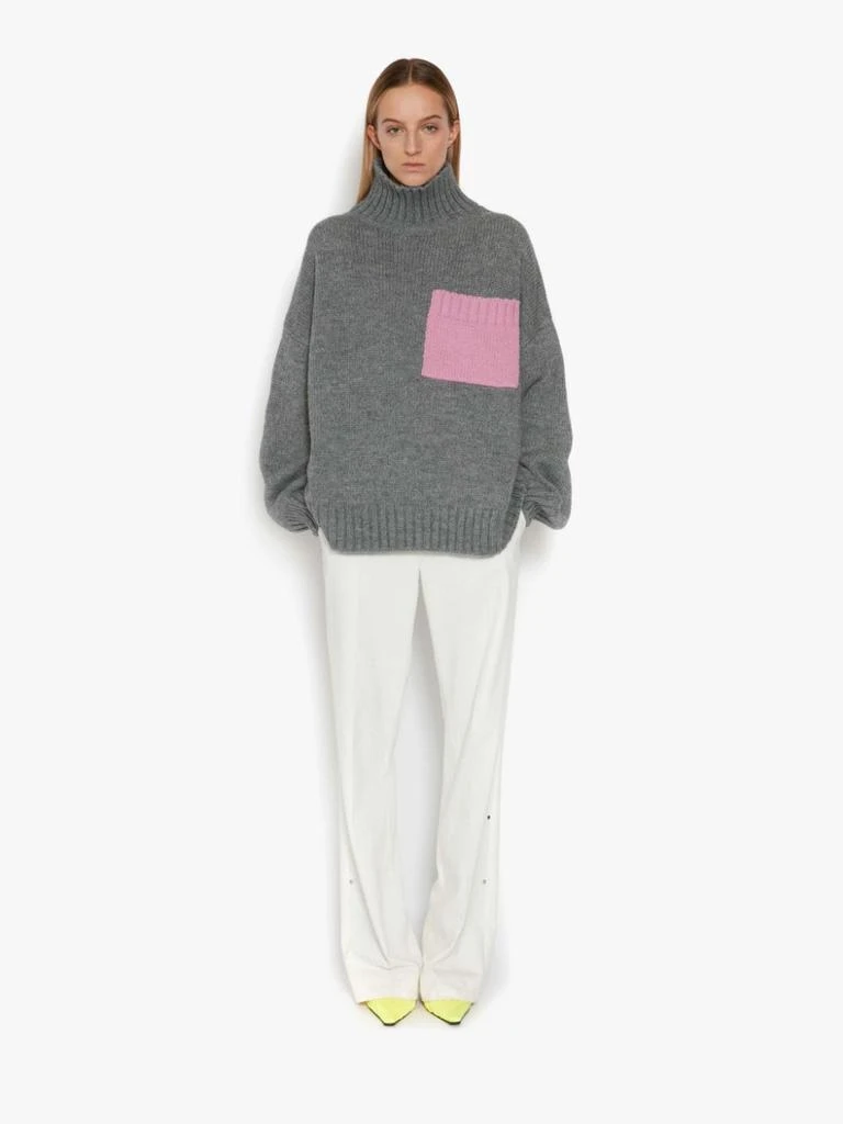 商品JW Anderson|J.W. ANDERSON Patch pocket jumper,价格¥3087,第2张图片详细描述