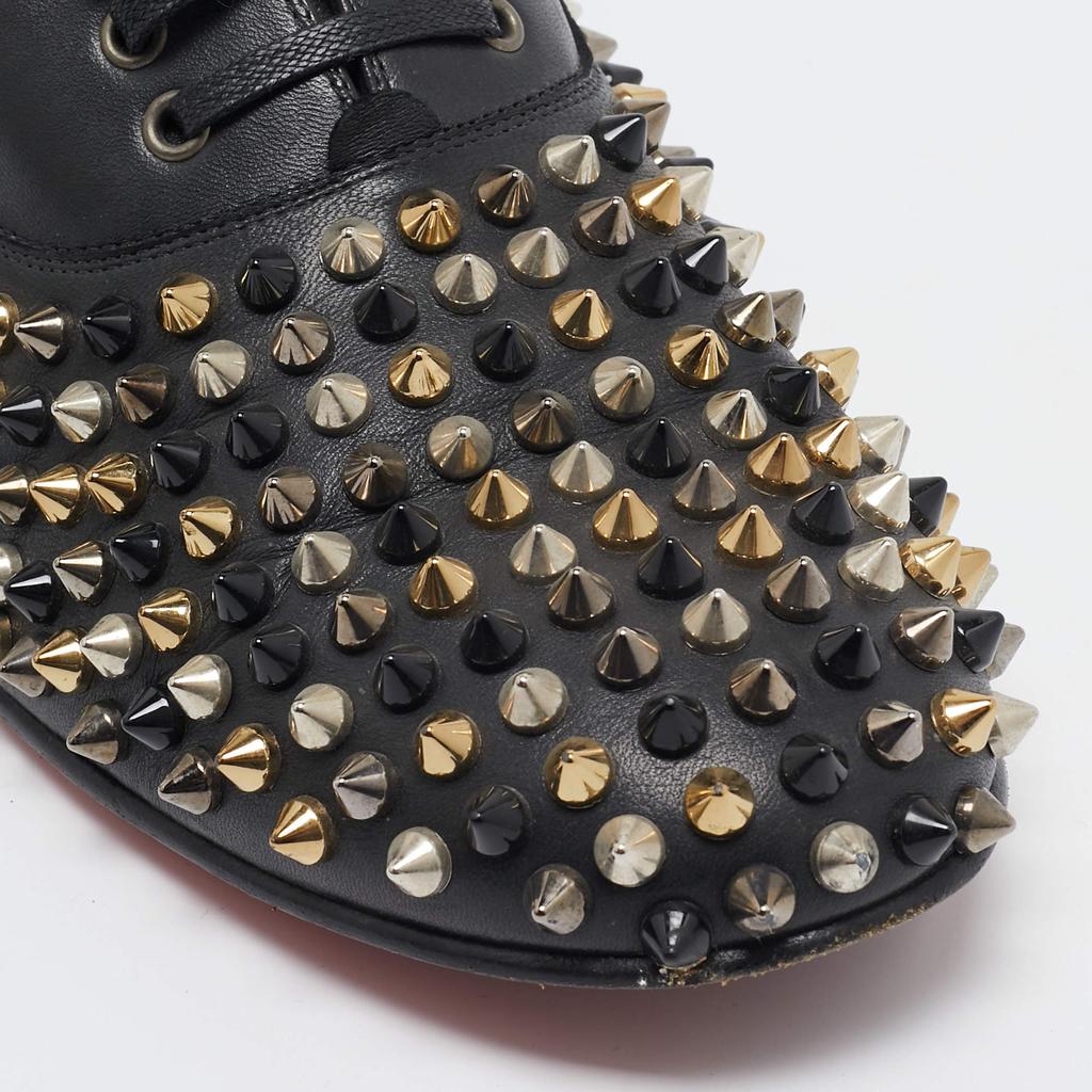 最終SALE価格　新品　クリスチャンルブタン  FREDDY  サイズ40.5 Christian Louboutin Christian Louboutin Black Leather Freddy