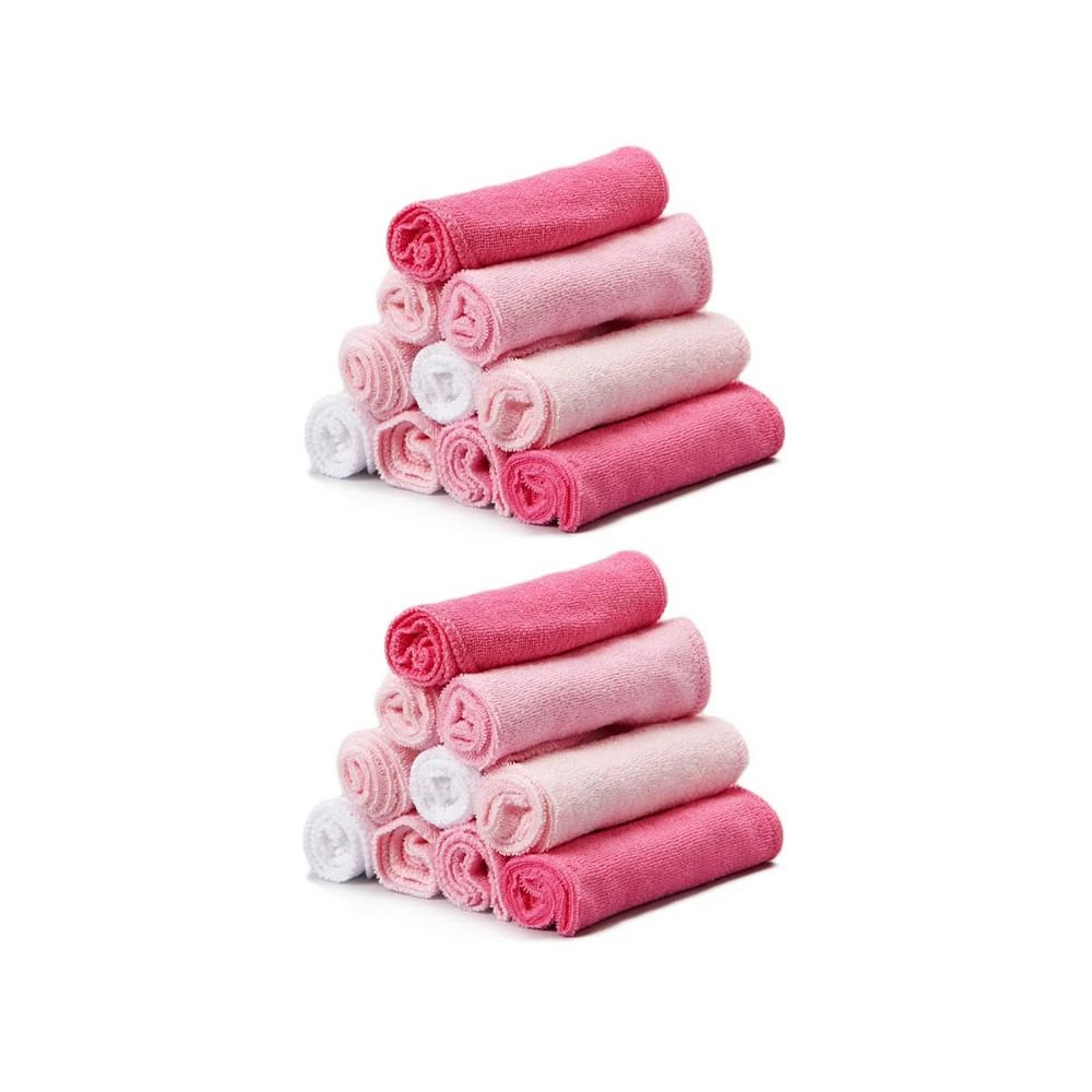 商品Spasilk|Baby Washcloth Set for Newborn Boys and Girls, Terry Cotton Wipes,价格¥97,第1张图片