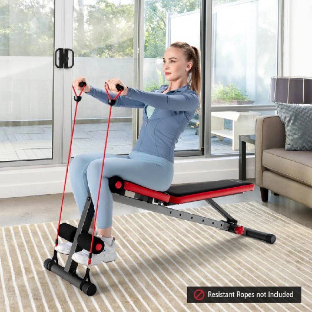 商品Hivvago|Multi-function Weight Bench with Adjustable Backrest,价格¥776,第1张图片