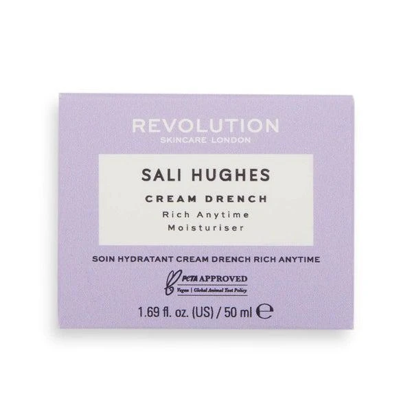 商品Revolution|Revolution X Sali Hughes Cream Drench Rich Anytime Moisturiser 50ml,价格¥158,第5张图片详细描述