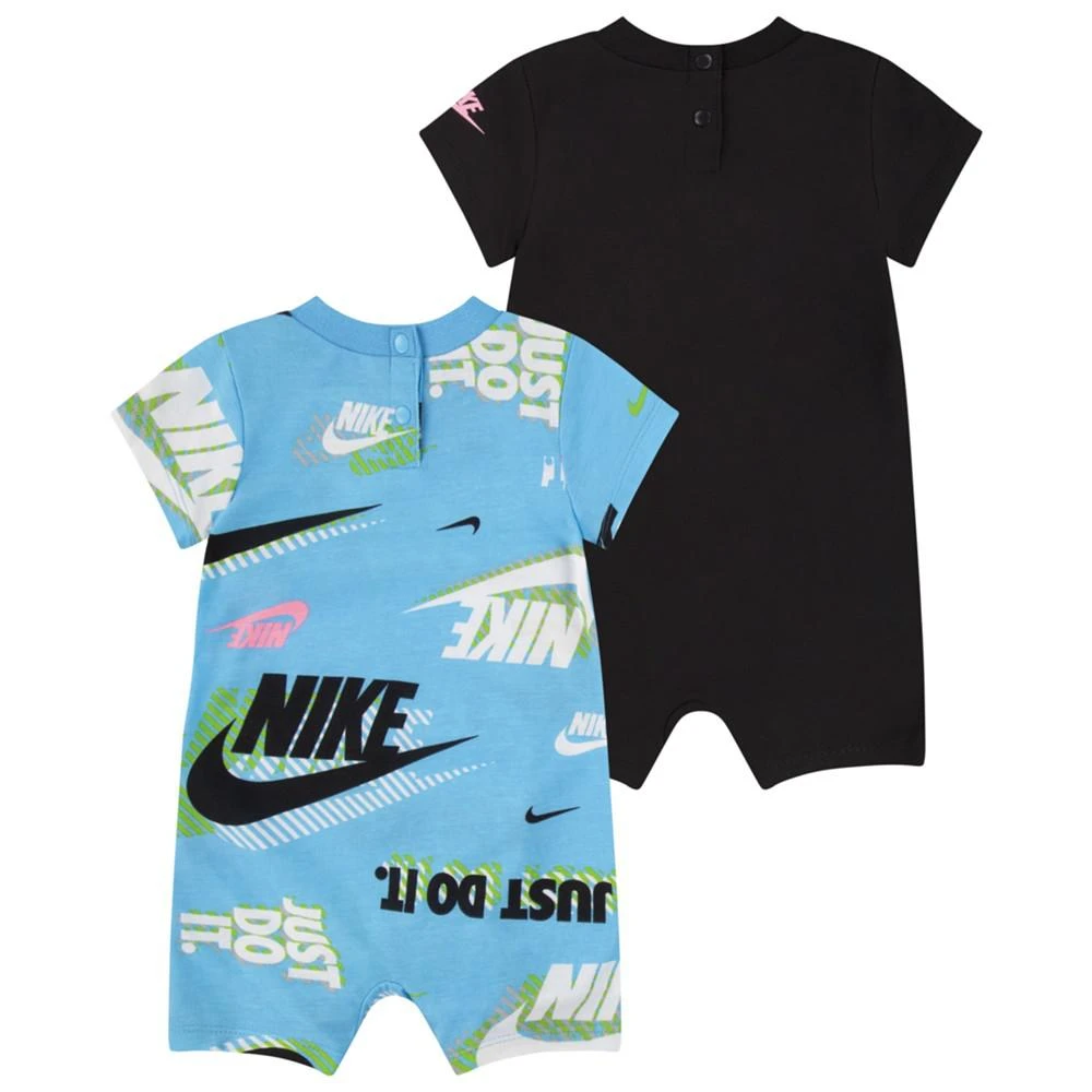 商品NIKE|Baby Boys Active Joy Printed Rompers, Pack of 2,价格¥218,第2张图片详细描述