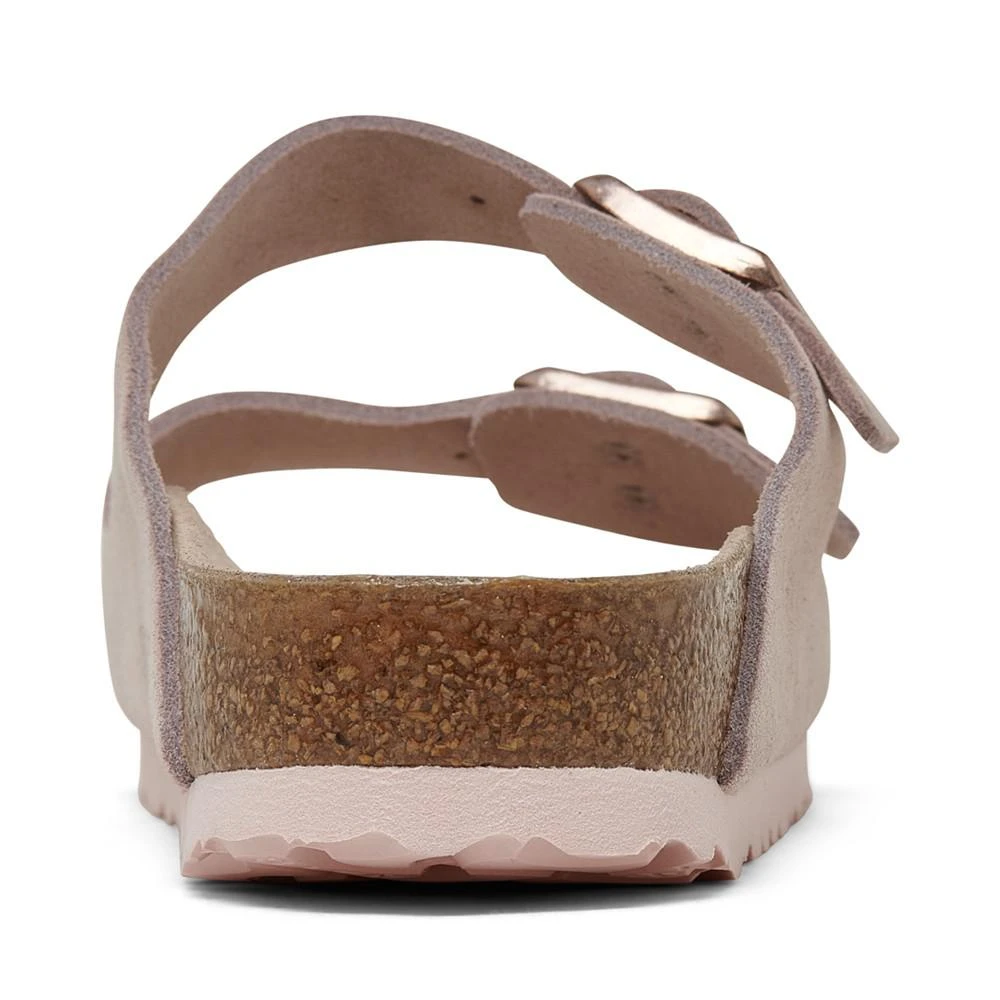 商品Birkenstock|Women's Arizona Natural Leather Metallic Sandals from Finish Line,价格¥980,第4张图片详细描述