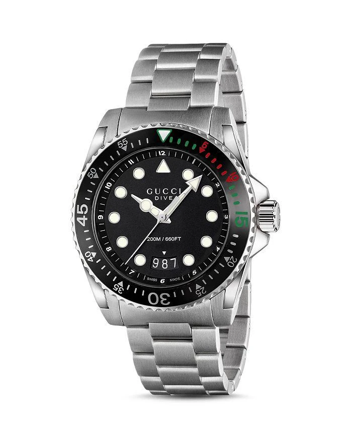 商品Gucci|Dive Watch, 44mm,价格¥12759,第1张图片详细描述