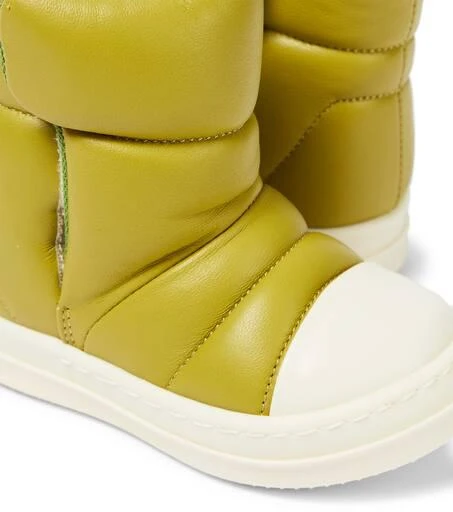 商品Rick Owens|Puffer leather boots,价格¥3476,第4张图片详细描述