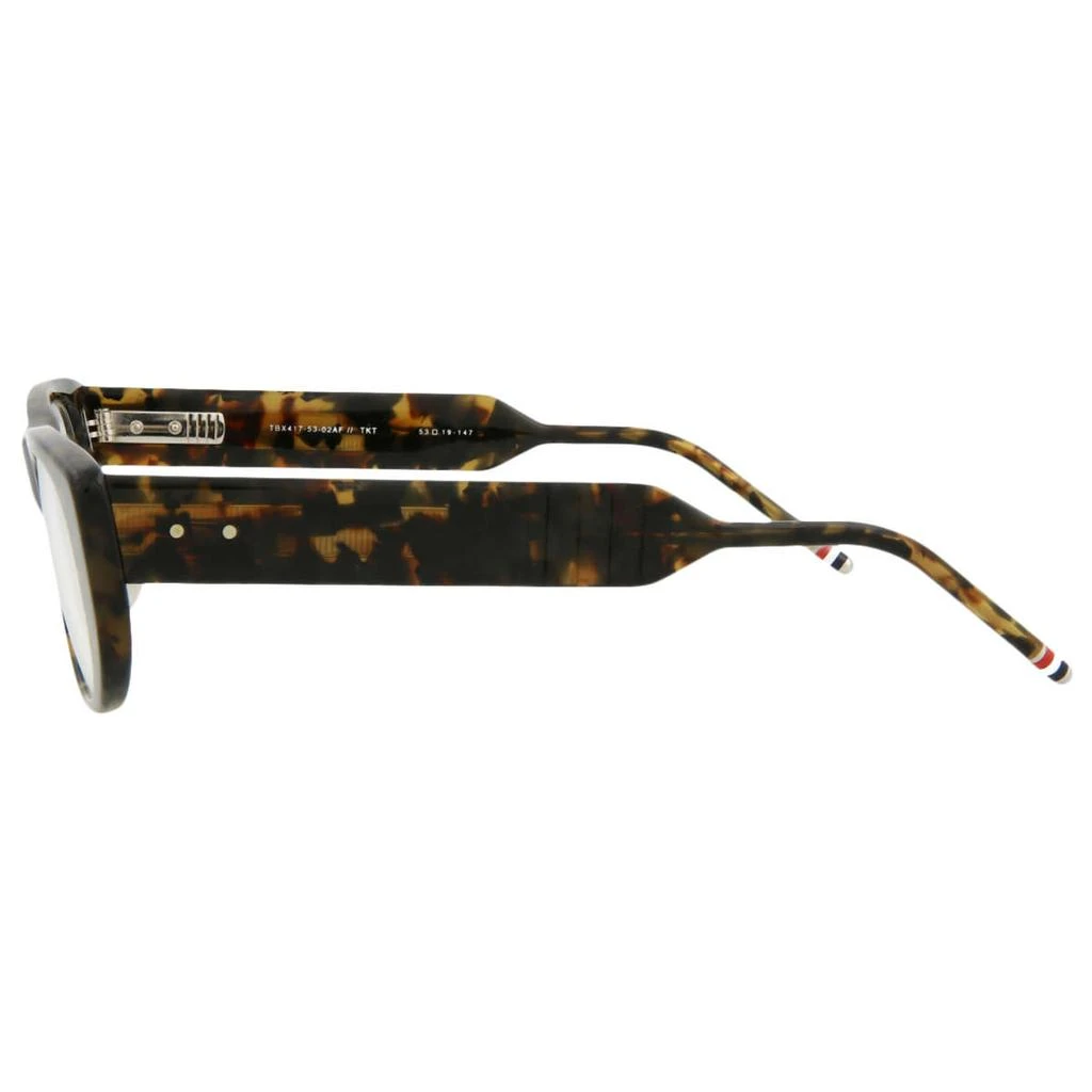 商品Thom Browne|Thom Browne Unisex Brown Rectangular Opticals,价格¥828,第3张图片详细描述