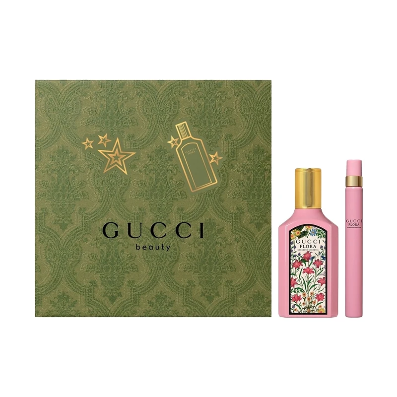 商品Gucci|Gucci古驰 绮梦栀子花女士香水EDP礼盒套装 50ml+10ml 花香调,价格¥524,第1张图片