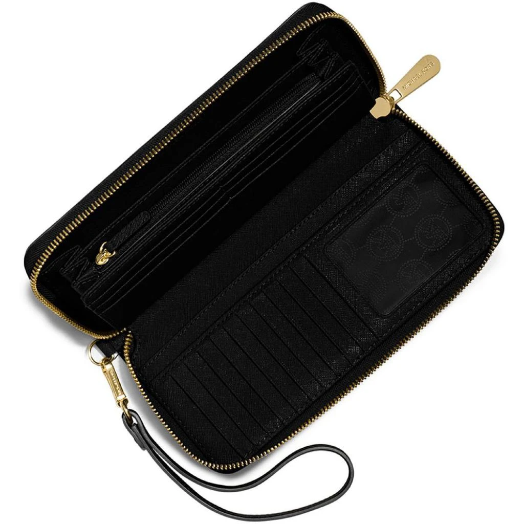 商品Michael Kors|Michael Kors Jet Set Women’s Leather Travel Continental Wristlet Wallet,价格¥598,第3张图片详细描述