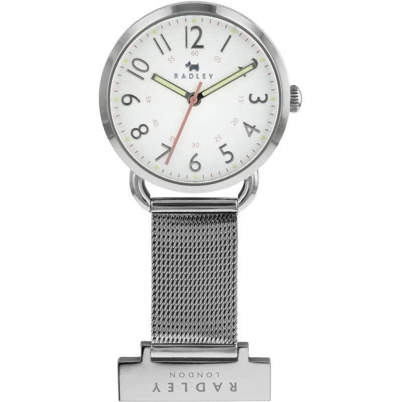 商品Radley|Ladies Radley Radley Ladies Nurse Stainless Steel Silver Fob Watch Watch,价格¥311,第1张图片