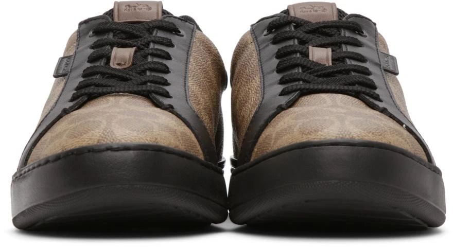 商品Coach|Tan Lowline Low Top Sneakers,价格¥808,第2张图片详细描述