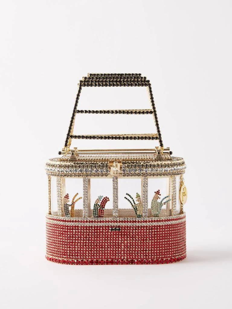 商品ROSANTICA|Monte Bianco crystal-embellished handbag,价格¥19316,第1张图片