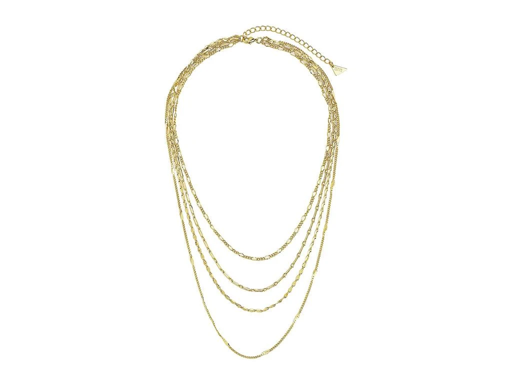 商品Sterling Forever|Four Layer Chain Necklace,价格¥464,第2张图片详细描述