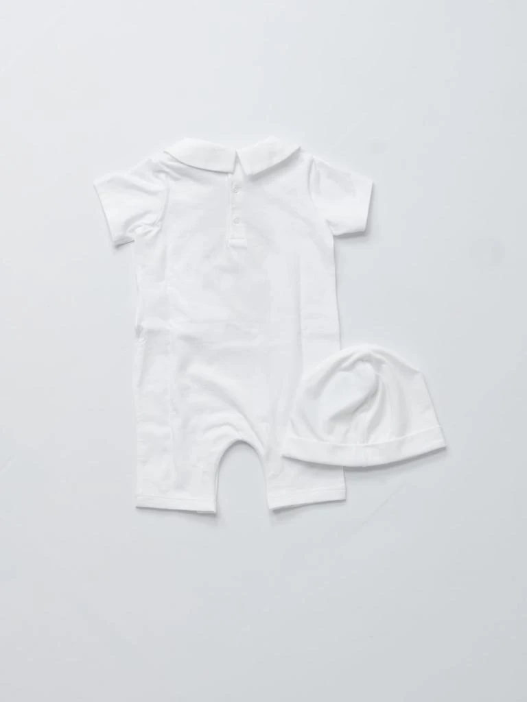 商品Moschino|Moschino Cotton Romper+ Hat Jump Suit,价格¥897,第3张图片详细描述