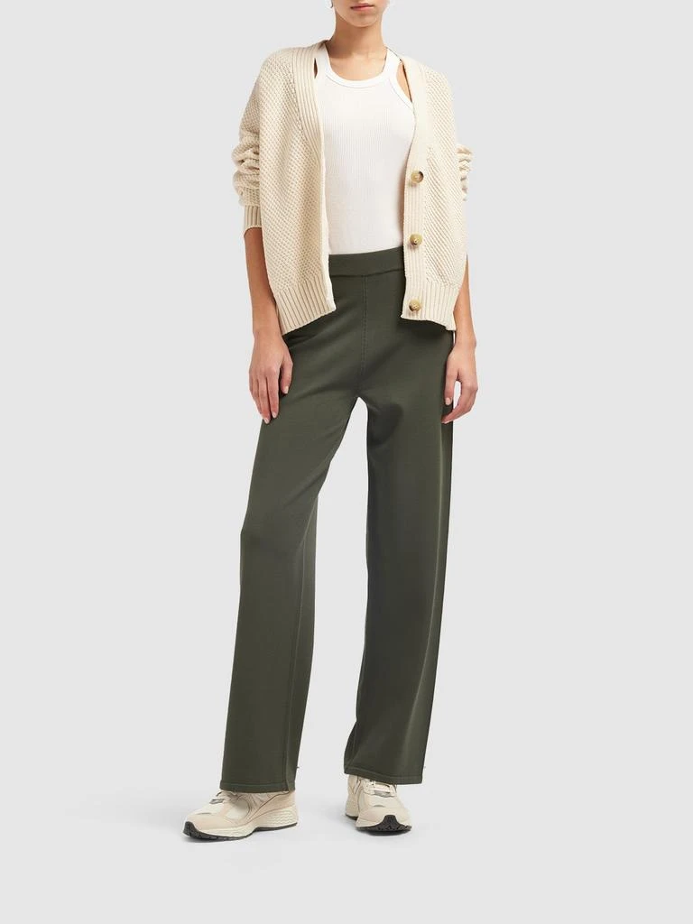 商品Max Mara|Girotta Rib Knit Straight Pants,价格¥1618,第1张图片