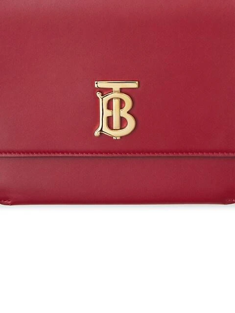 商品Burberry|Mini Square TB Leather Crossbody Bag,价格¥7871,第5张图片详细描述