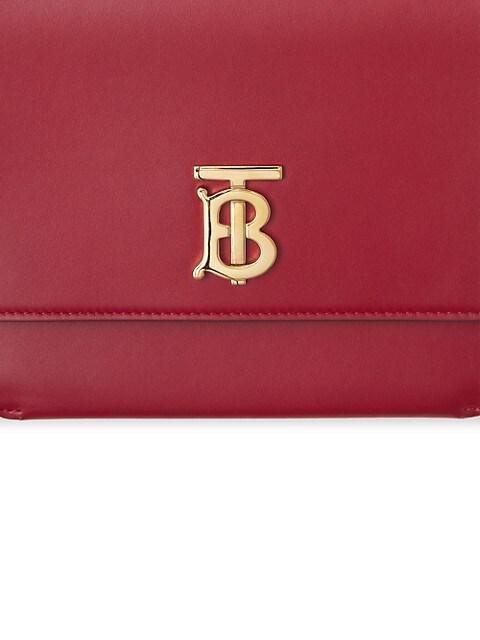 商品Burberry|Mini Square TB Leather Crossbody Bag,价格¥7721,第7张图片详细描述