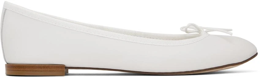 商品Repetto|White Cendrillon Ballerina Flats,价格¥2238,第1张图片