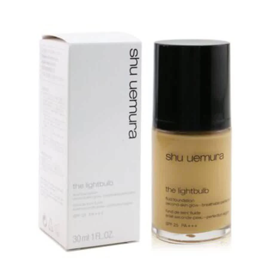 商品Shu Uemura|Ladies The Lightbulb Fluid Foundation SPF 25 1 oz # 654 Medium Shell Makeup 4935421703642,价格¥261,第2张图片详细描述