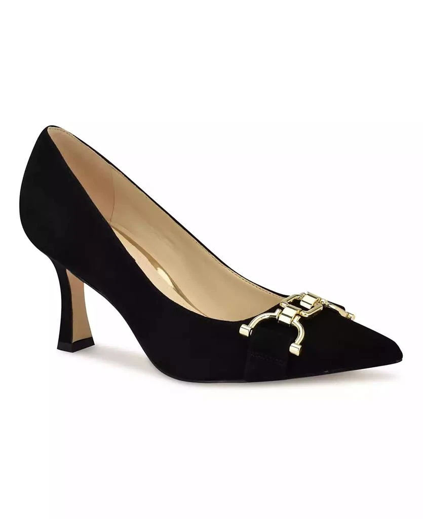 商品Nine West|Women's Jella Pointy Toe Embellished Dress Pumps,价格¥373,第1张图片