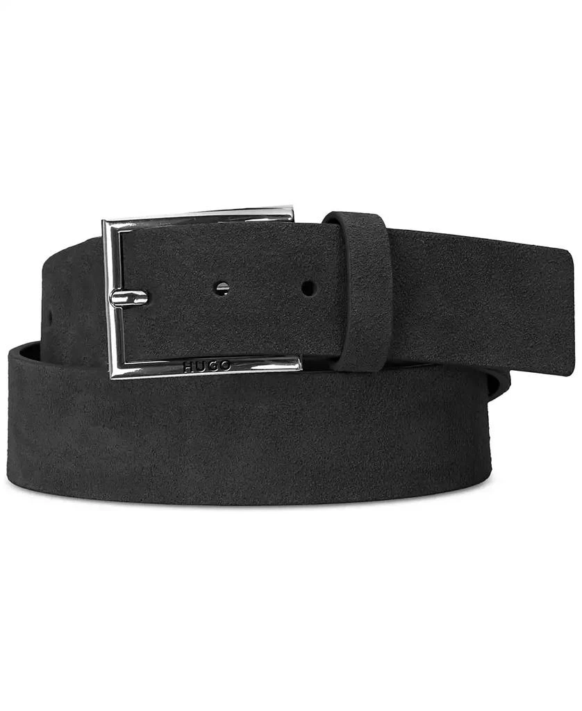 商品Hugo Boss|Hugo Boss Men's Sized Suede Belt,价格¥266,第1张图片