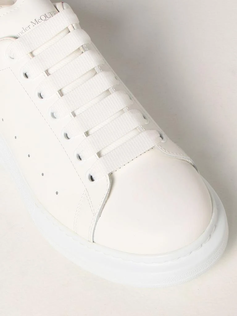 商品Alexander McQueen|Alexander McQueen Larry smooth leather sneakers,价格¥3549,第4张图片详细描述