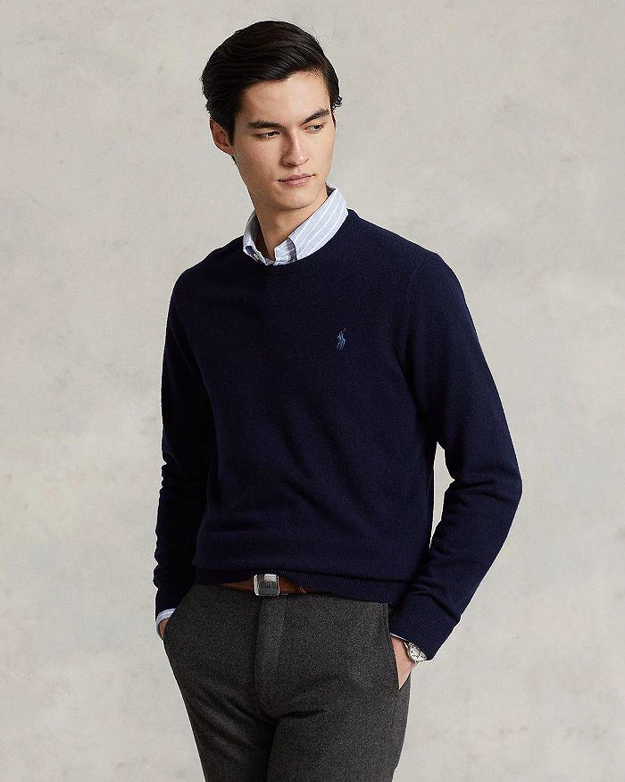 商品Ralph Lauren|Wool Regular Fit Crewneck Sweater,价格¥841,第1张图片