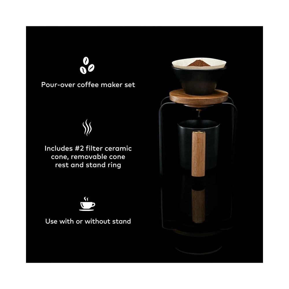 商品ChefWave|Artisan Series Pour-Over Coffee Maker Set with Stand,价格¥335,第5张图片详细描述