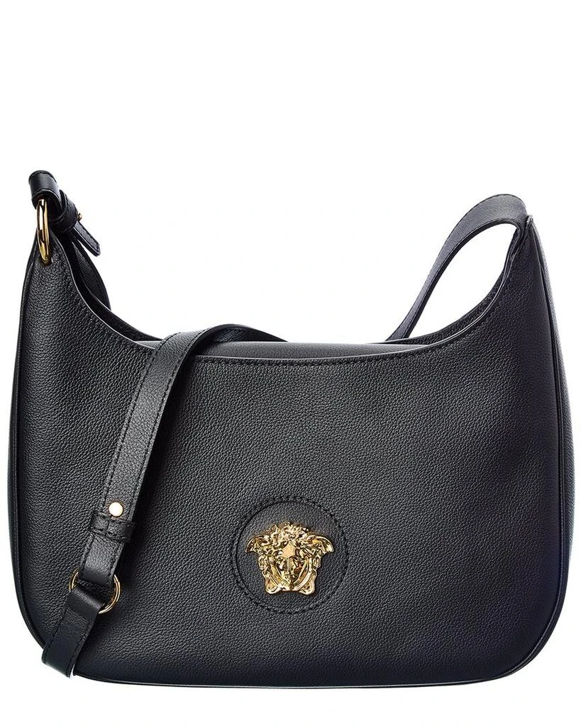 商品Versace|Versace La Medusa Medium Leather Hobo Bag,价格¥8790,第1张图片