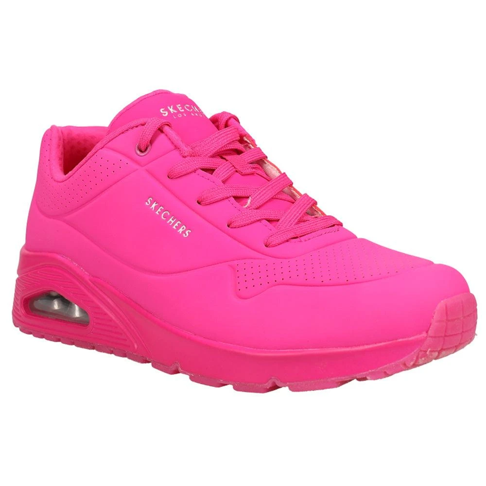 商品SKECHERS|Uno Nightshades Perforated Lace Up Sneakers,价格¥503,第2张图片详细描述