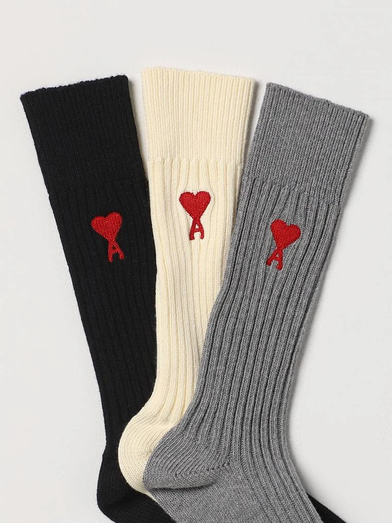商品AMI|Ami Paris socks for man,价格¥608,第2张图片详细描述