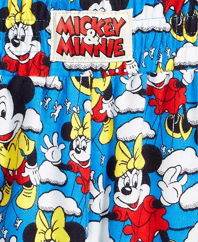 Women's Mickey Mouse & Minnie Mouse Parade Balloon Flannel Pajamas Set, Macy's Exclusive 商品