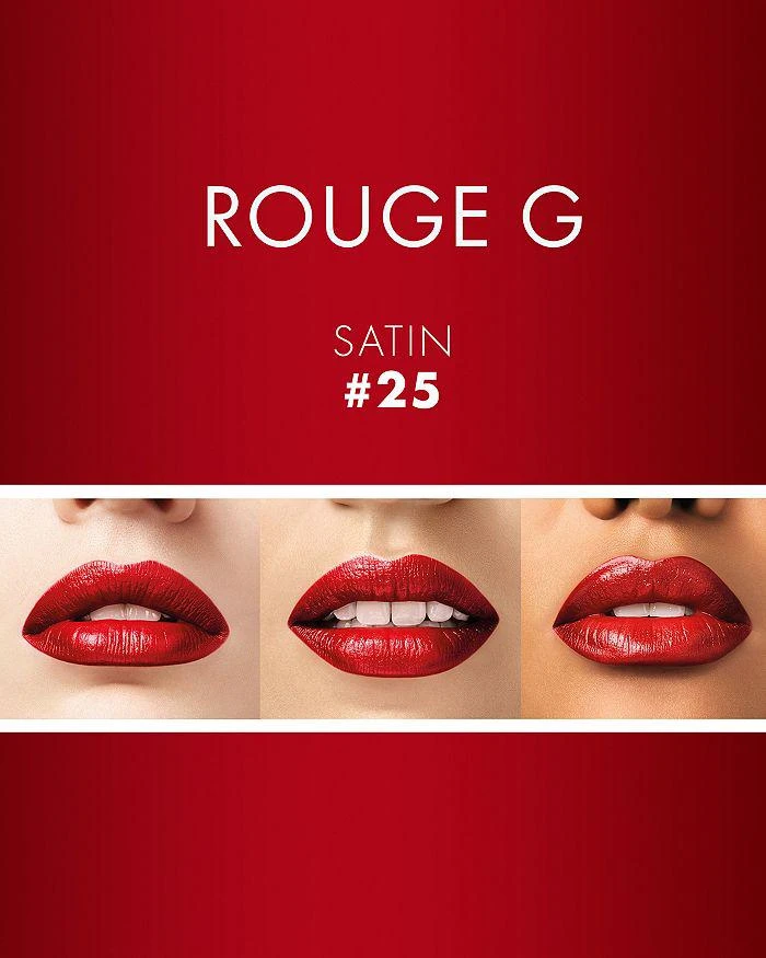 商品Guerlain|Rouge G Customizable Satin Lipstick Shade,价格¥230,第3张图片详细描述