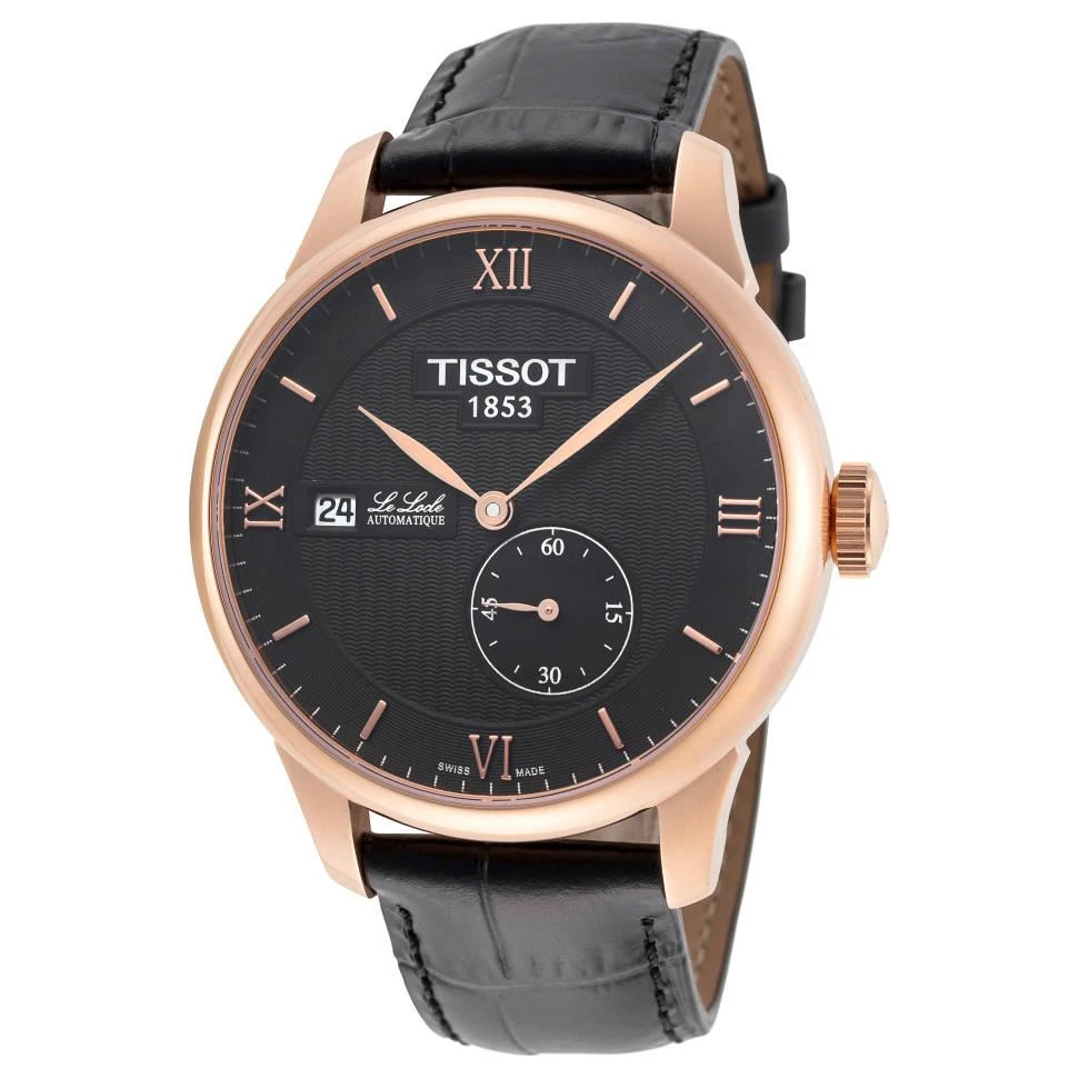 商品Tissot|天梭T-Classic系列 男士机械手表 皮革表带 39.3mm T006.42.83.605.800,价格¥2256,第1张图片