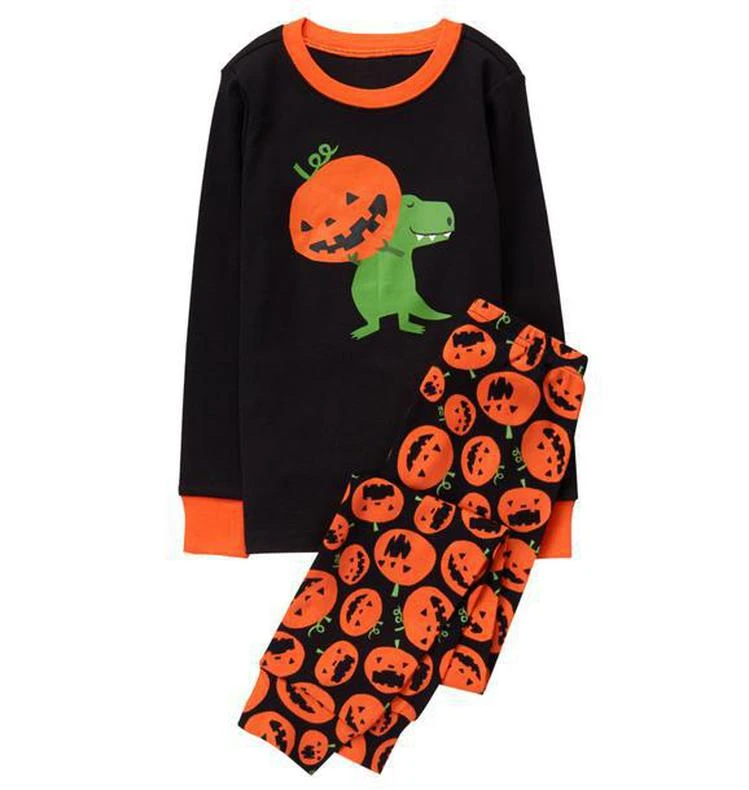 商品Gymboree|抱南瓜恐龙睡衣两件套,价格¥52,第1张图片