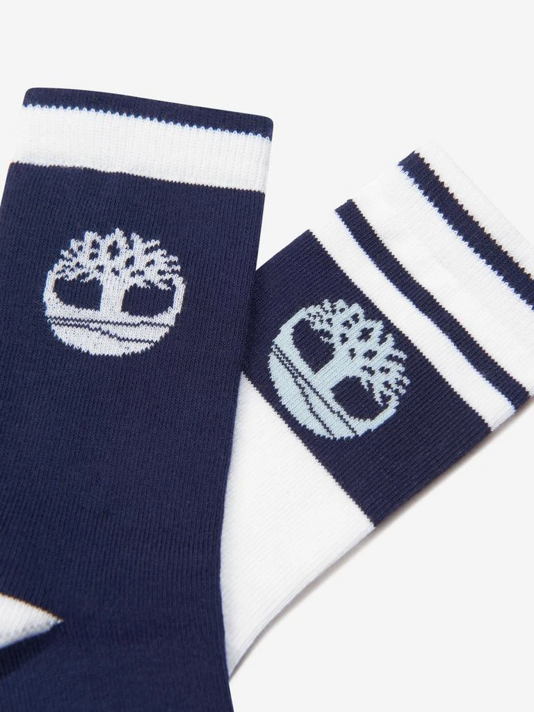 商品Timberland|Boys Socks Set in Navy (2 Pairs),价格¥59,第4张图片详细描述